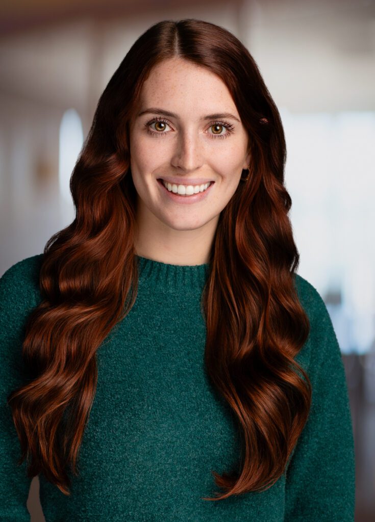 Commercial actor headshot St. Louis — natural smile,