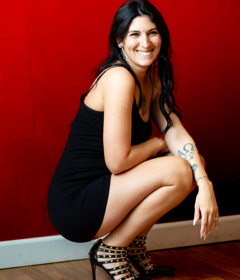 Theatrical headshot St. Louis — layered emotional expression, professional studio portrait