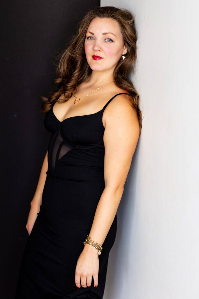 Theatrical headshot St. Louis — layered emotional expression, professional studio