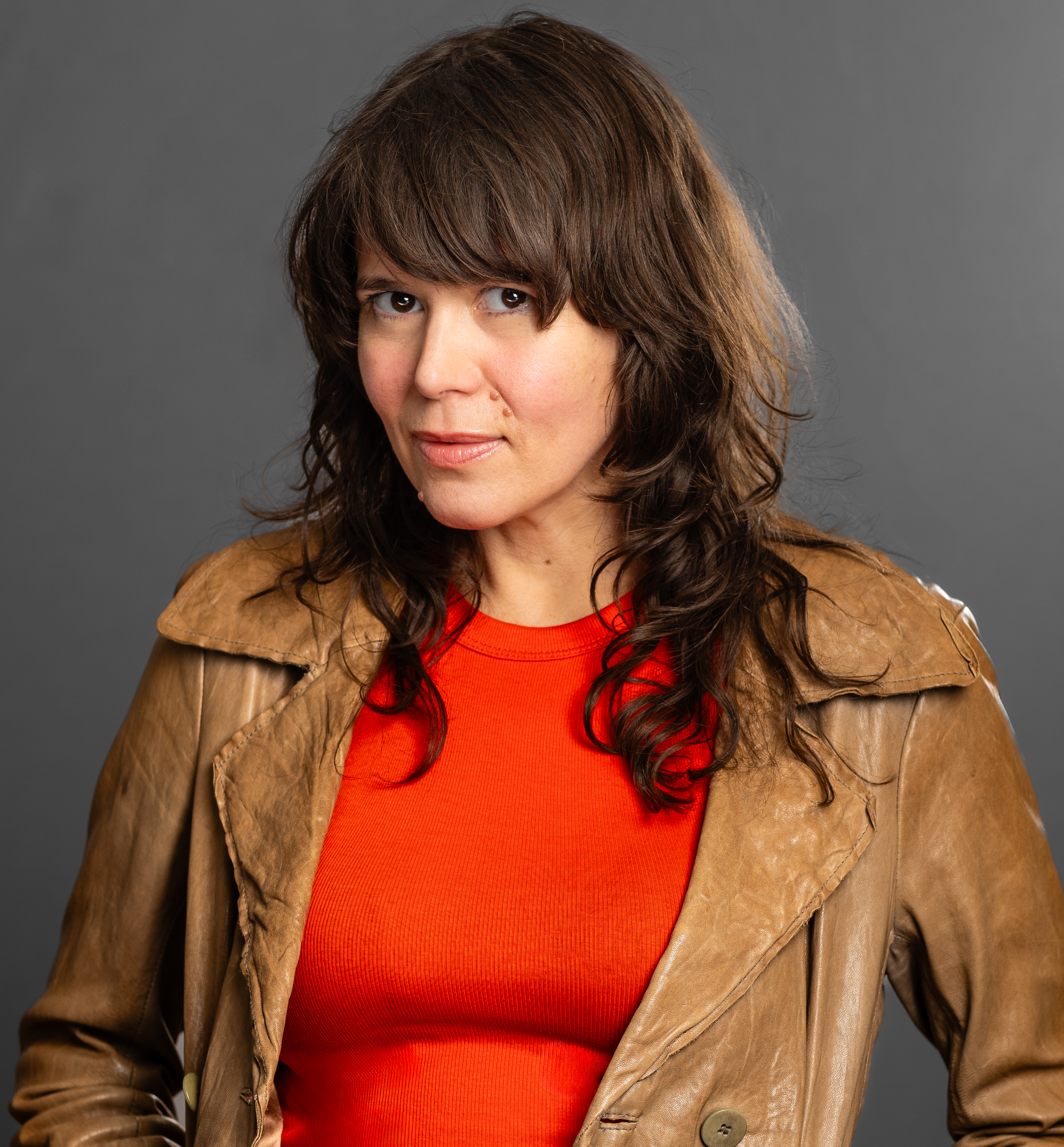 Theatrical acting headshot St. Louis — dramatic expression,