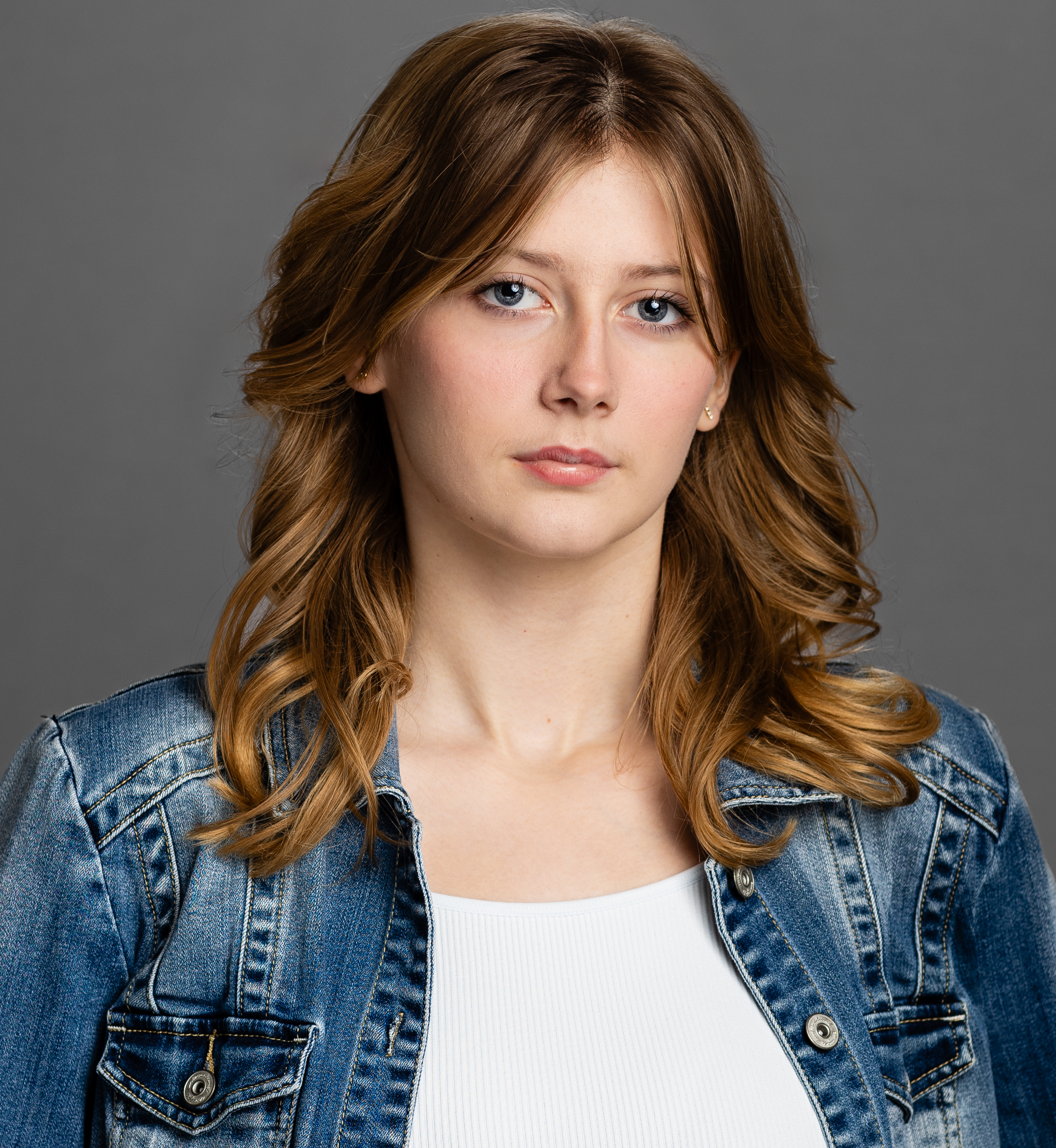 St. Louis acting headshot — female performer, theatrical look, Actor Headshot Studio